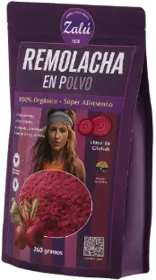 Remolacha en polvo orgánica Zalú 250g